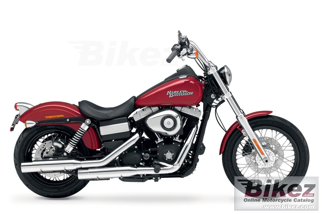 Big Harley-Davidson fxdb dyna streetbob picture and wallpaper from Bikez.com